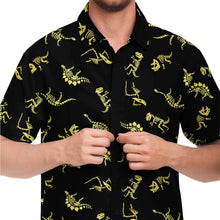 Dinosaur & Pterosaur Button-Up Shirt