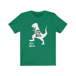 Funny Dinosaur Shirt, Tyrannosaurus Rex T-shir, Unisex Jersey Short Sleeve Tee - Fossil Daddy